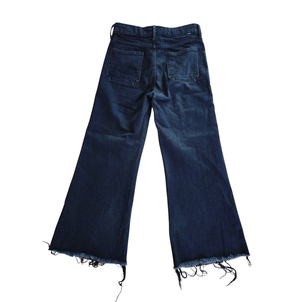 Mother Superior The Patch Pocket Roller Ankle Jeans Whos Sorry Now Dark Wash 27 - Picture 2 of 6